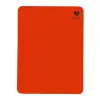 b+d umpire's card, 12 x 9 cm, red